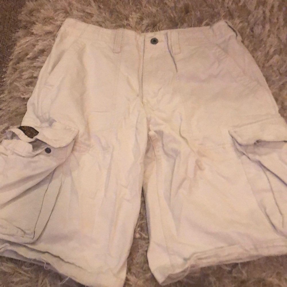 A pair of cargo shorts for men